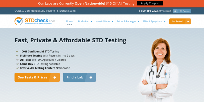 Private STD Testing - Confidential Results & Treatment - myLAB Box™